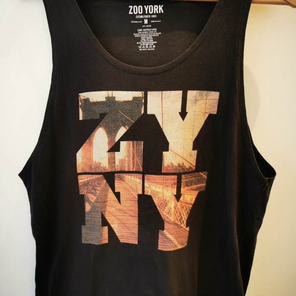 Zoo York Other - Zoo York Tank Mens M Black n Logo